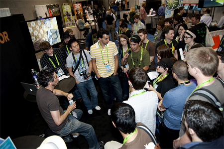 Sig-AM-booth Sig AM booth SIGGRAPH: August 7
