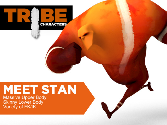 New Animation Character Rig: Stan