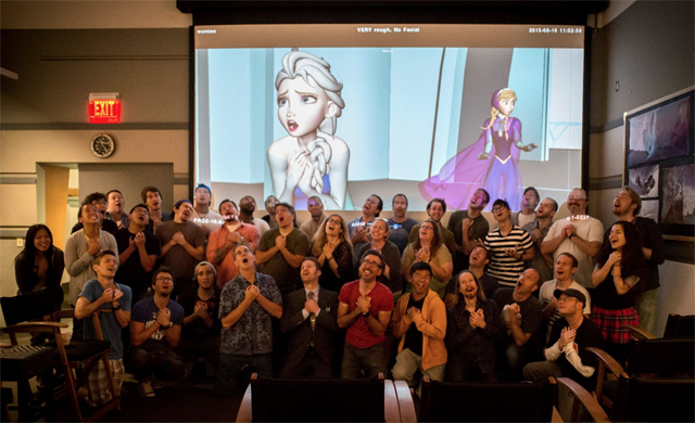 We applaud the artists of Disney's Frozen