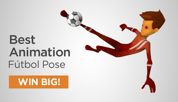 The World Animation Cup 2014: Best Fútbol Pose