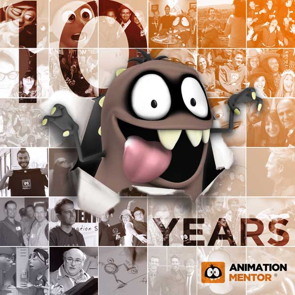 Celebrate 10 Years with Animation Mentor!