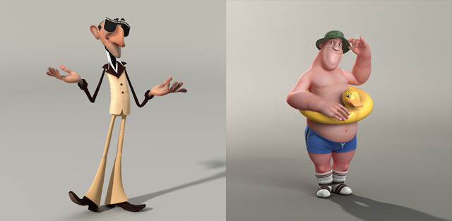 Boutique 23 Animation Rigs: Meet Filipo and Gumosa
