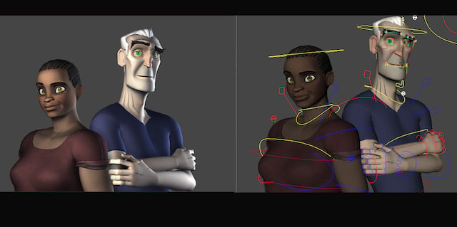 Introducing Viktor and Moya, Two New Animation Mentor Character Rigs