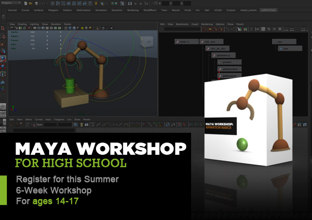 Maya Workshop Animation Mentor High School
