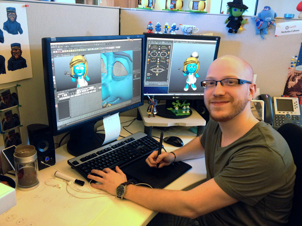 AnimationMentor NicCabana web From Student to Sony to Smurfs: An Animation Mentor graduate’s journey