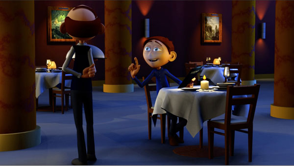 lighting tips animation restaurant candle