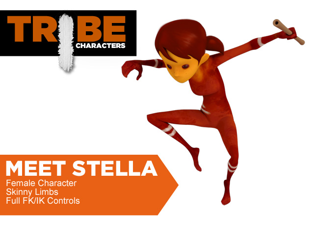 Animation Mentor Stella Rig Tribes