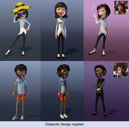 pulp fiction animation
