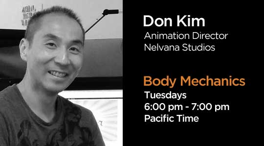 Don Kim Animation Mentor Body Mechanics