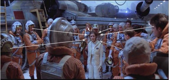 Leia and Pilots Arrows