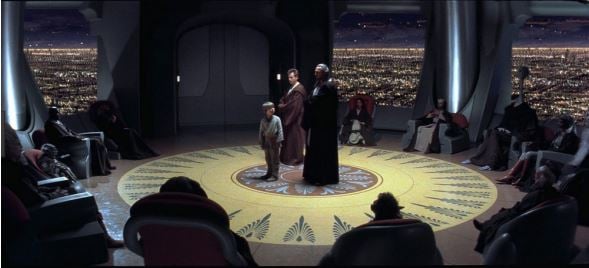 Anakin, Obi Wan Jedi Council