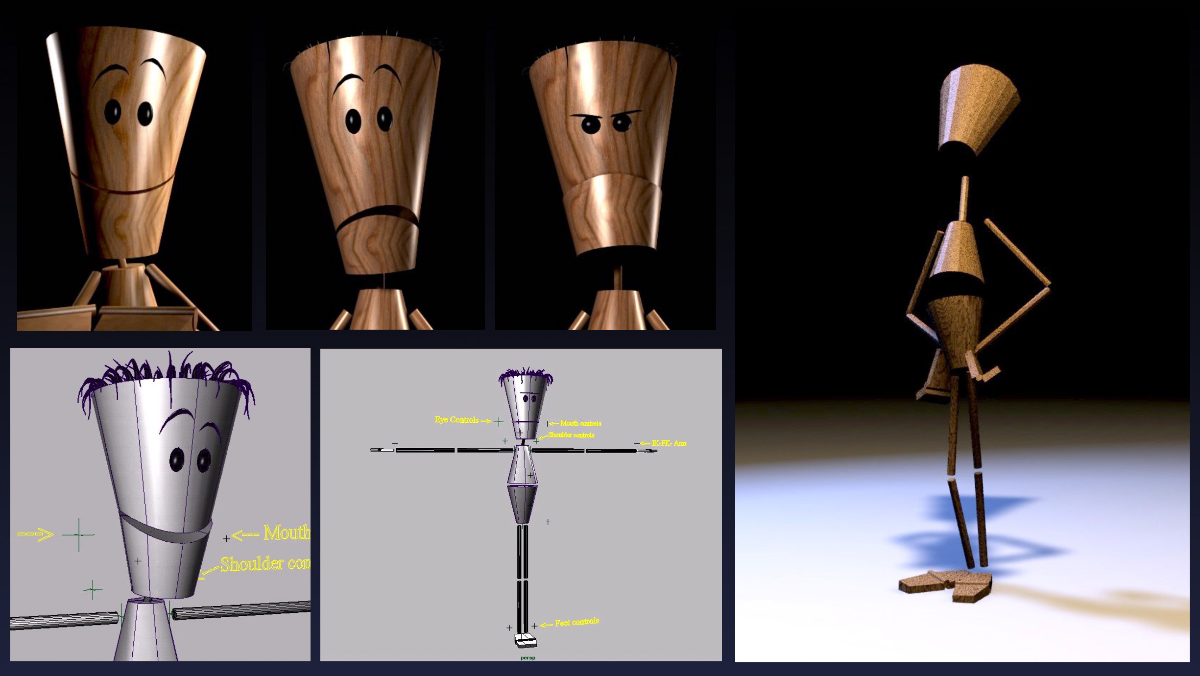 Carlos Baena’s Journey: Simplicity in Animation calros baena early character 1 Carlos Baena’s Journey: Simplicity in Animation