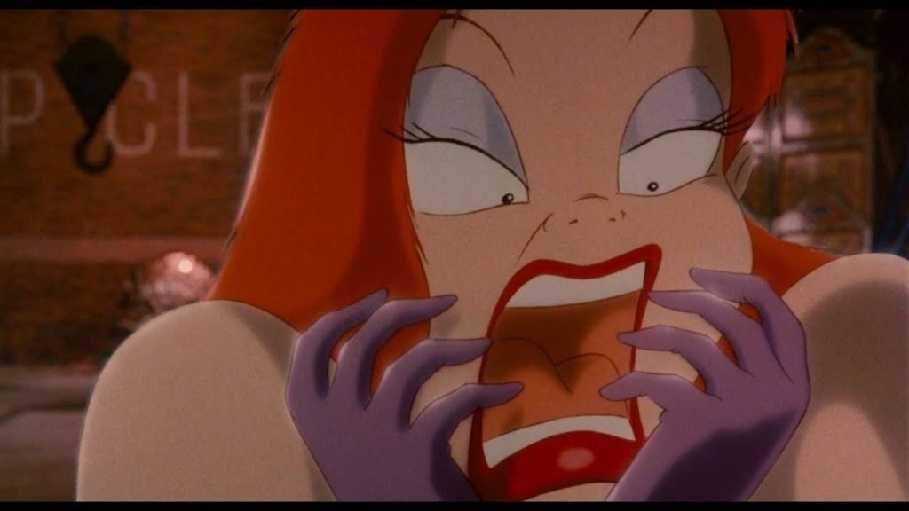 Jessica Rabbit in Who Framed Roger Rabbit