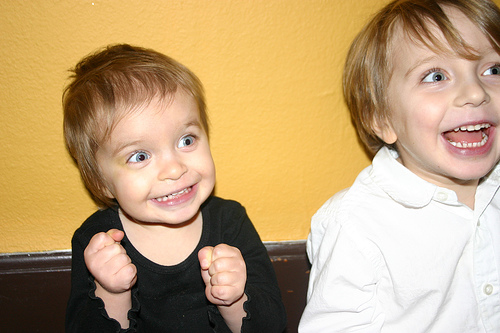 Happy kids by Phil Scolville