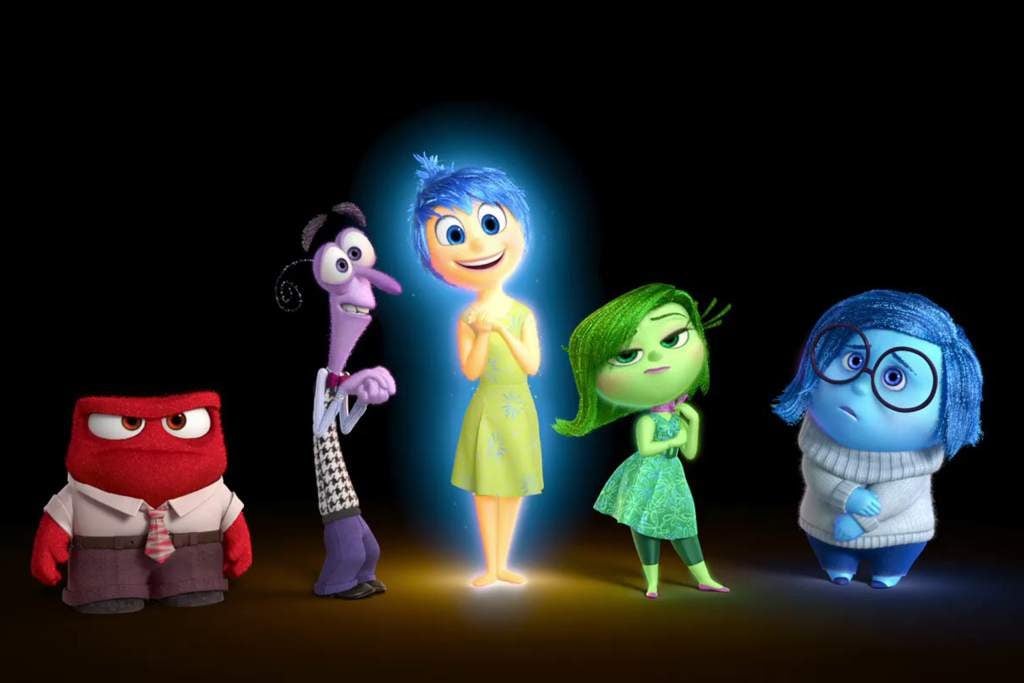 The Emotions from Disney's Inside Out (as you can see, they focused on 5)
