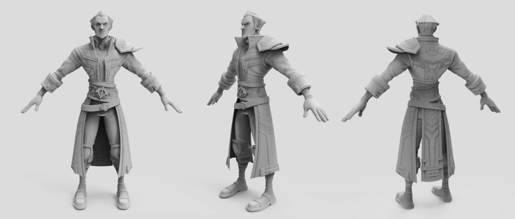 Hong Chan Lim 3D Character Model