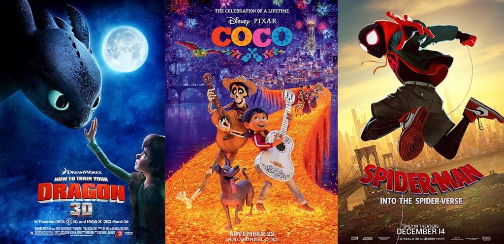 Animation Mentor's Best Movies of the 2010s