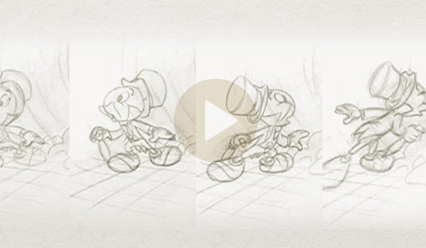 Jiminy Crickett Rough 2D Animation Test Jay Jackson