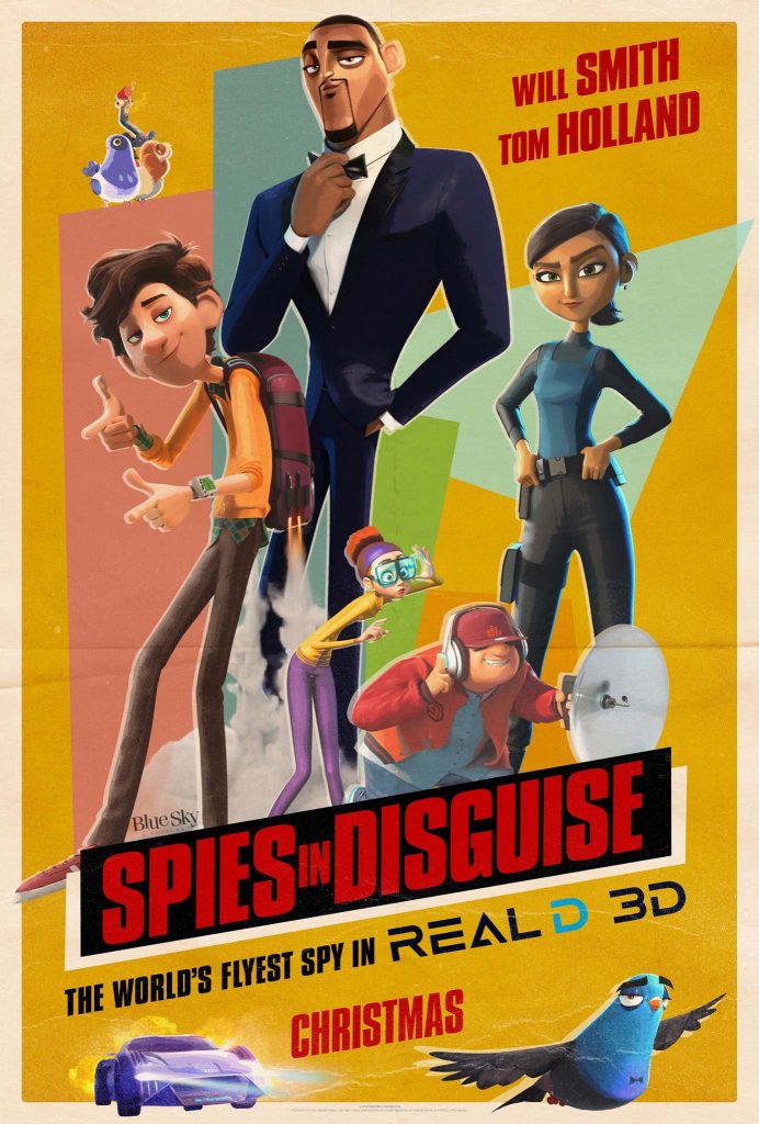 Dave worked on the wonderful Spies in Disguise