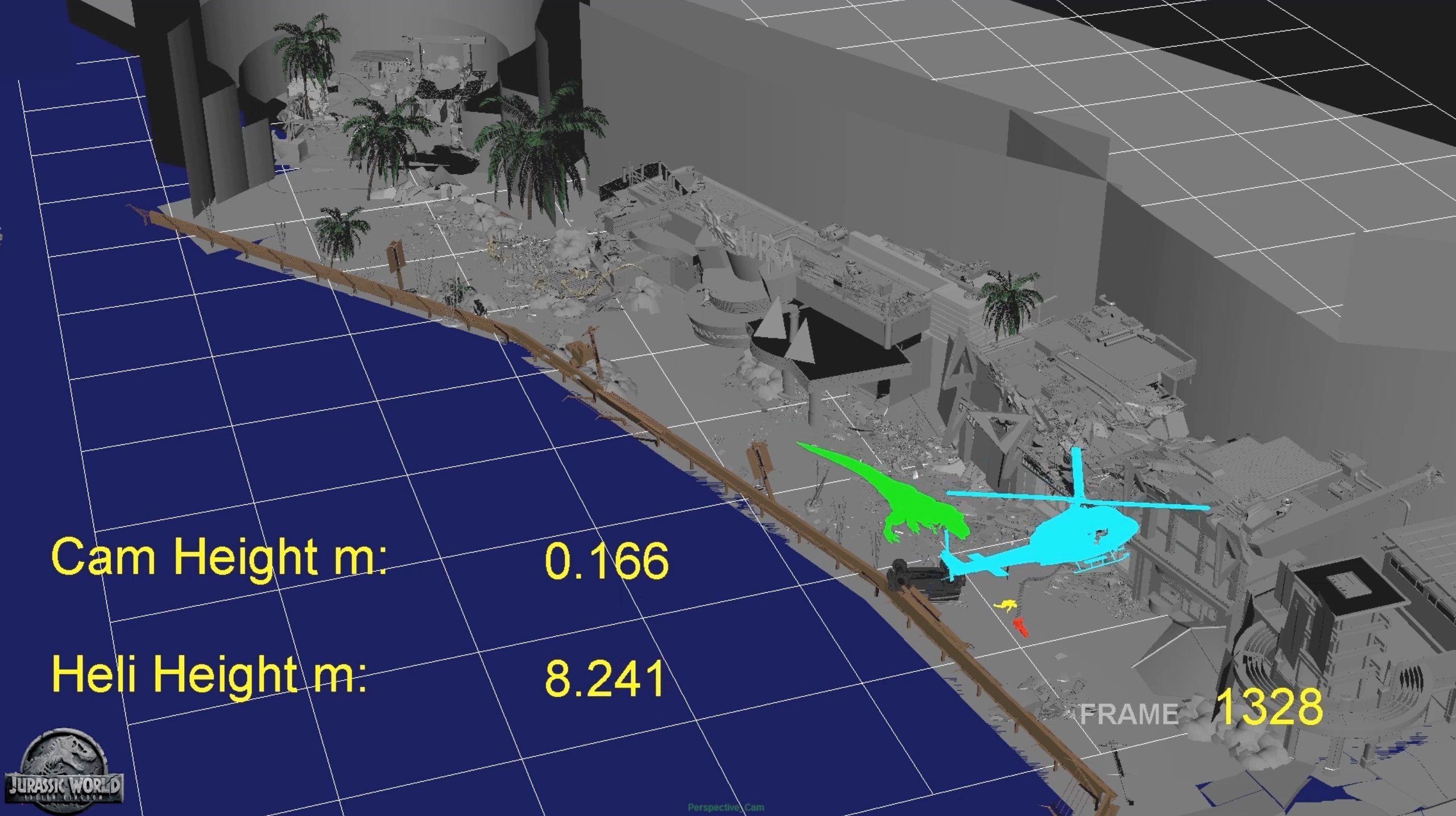 Tech-vis from Jurassic World by Proof Inc., Universal Pictures