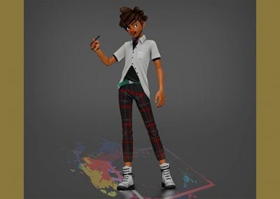 3D Character Model by Seva Moodley