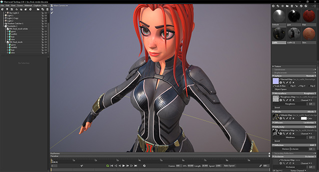 3D Game Character Model by Hong Chan Lim
