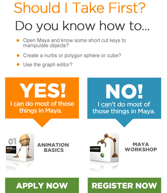 Maya Workshop vs. Animation Basics: Where Do You Fit?